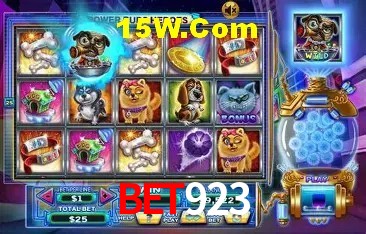 Interface moderna da plataforma Bet923